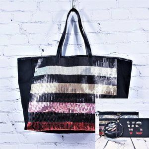 Victoria's Secret Bling Sequin Carryall Tote